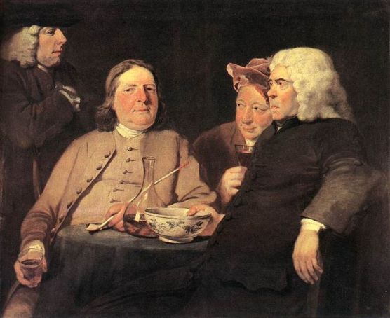 Mr. Oldham and Friends ca. 1750 by Joseph Highmore 1692-1780 Tate Britain